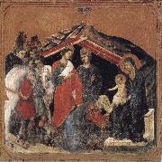 Duccio di Buoninsegna Adoration of the Magi oil on canvas